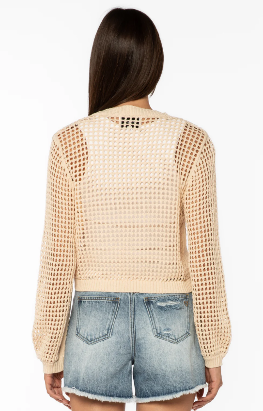 Velvet Heart Beige Tovey Cardigan