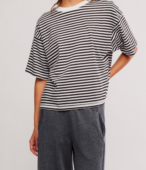 Free People Movement Printed Tackle Tee