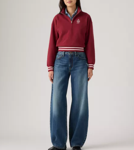 Levis Middy Balloon Fixed Down Jean
