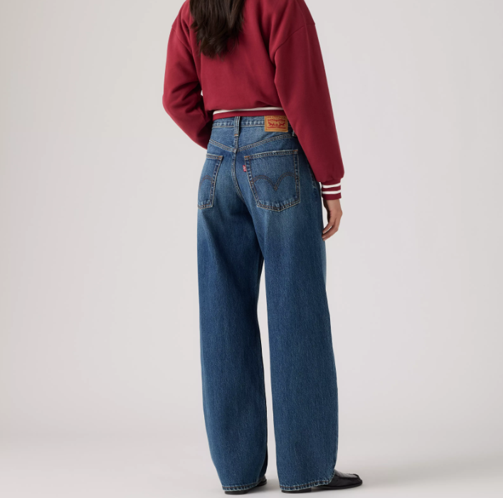 Levis Middy Balloon Fixed Down Jean