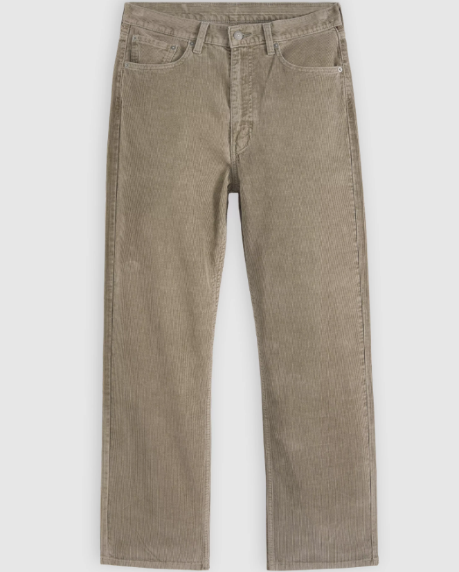 Levis 565 Loose Straight Smokey Taupe 10W Cord Pant