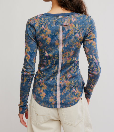 Free People Jamie Henley Printed Tee