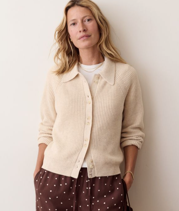 Marine Layer Parker Collared Cardigan