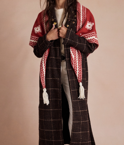 Free People Over The Coat Shawl