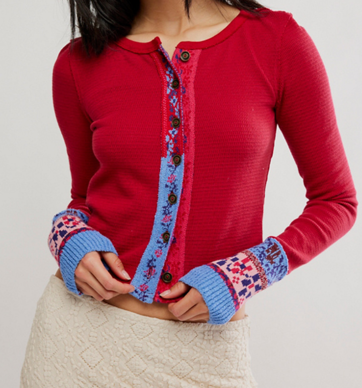 Free People WTF Noa Cardi