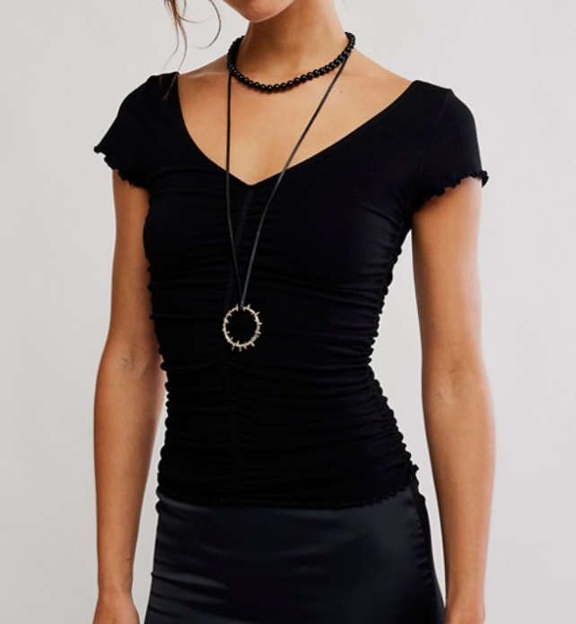Free People Little Extra Tee