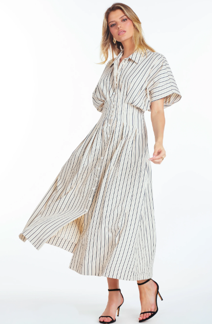 Bishop & Young Maude Waist Detail Shirtdress