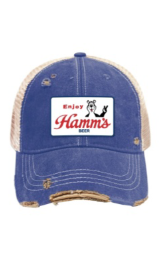 Retro Brand Mudwashed Hamms Snap Back Trucker Hat
