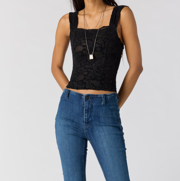 Free People Pretty Little Secrets Corset Top