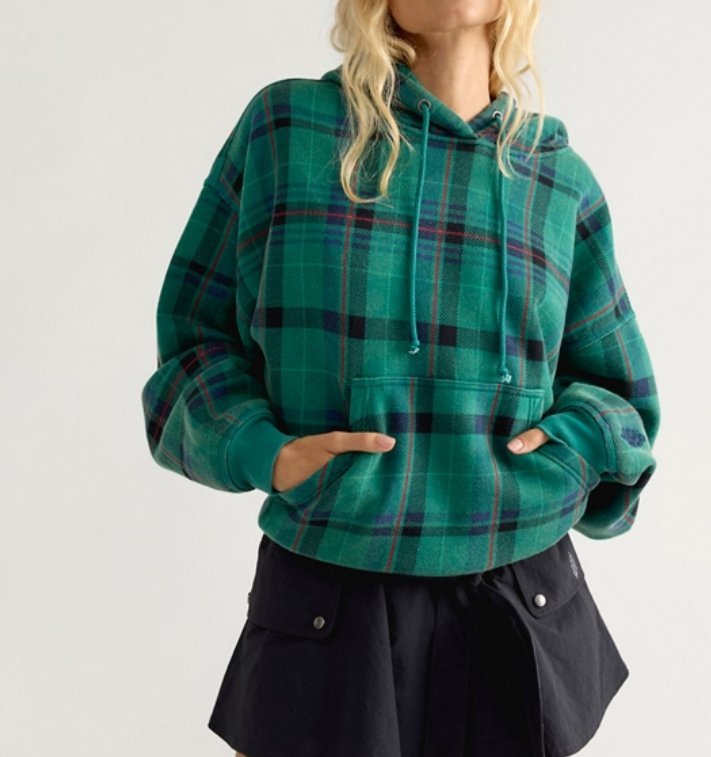 Free People Movement Velour Buti Final Call Hoodie