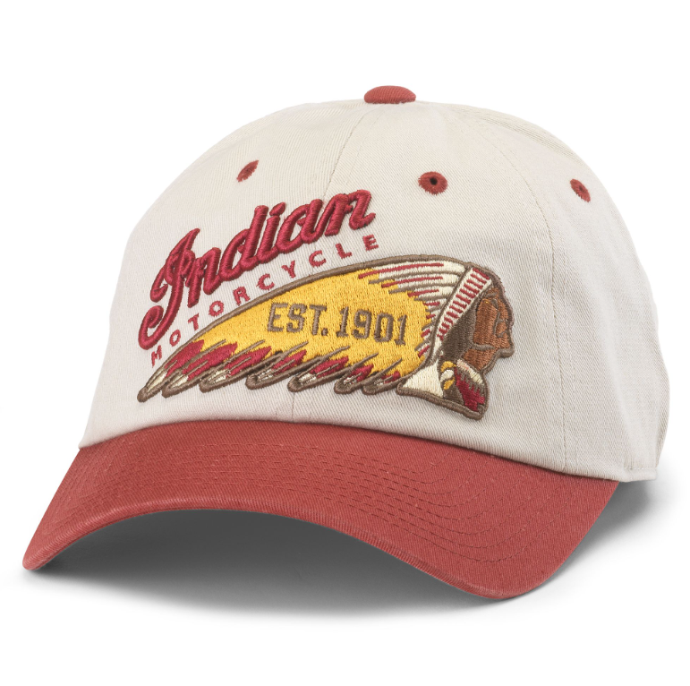 American Needle Ballpark Indian Motorcycle Hat