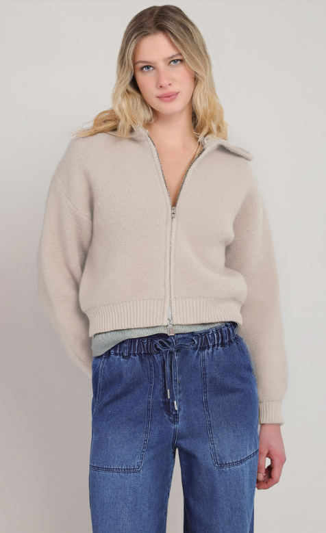 Dex Wide Collar Cardigan