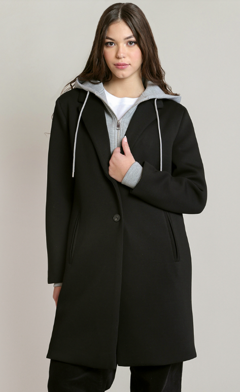 Dex Convertible Hooded Coat