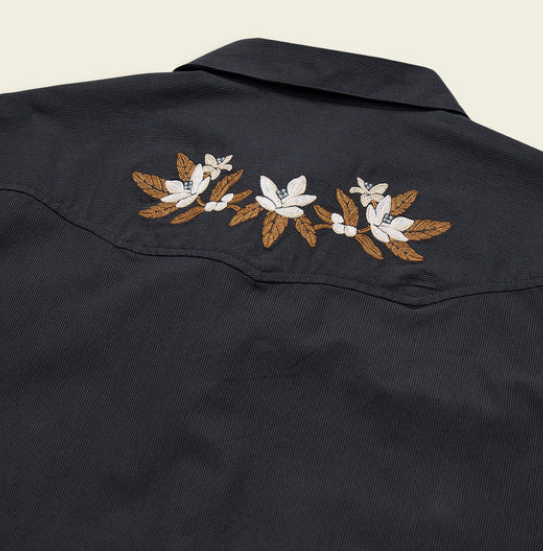 Howler Brothers Crosscut Deluxe Longsleeve-Orange Blossoms