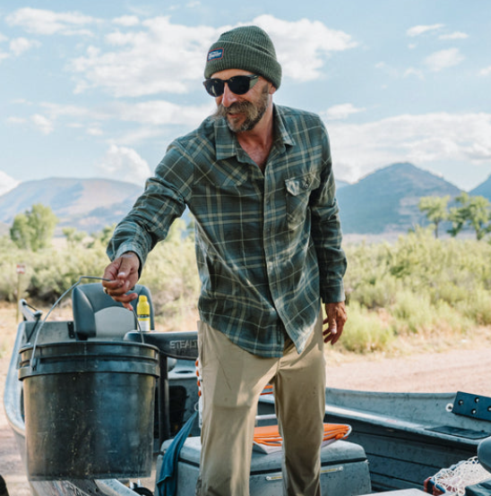 Howler Brothers Harker's Flannel Kempton Plaid