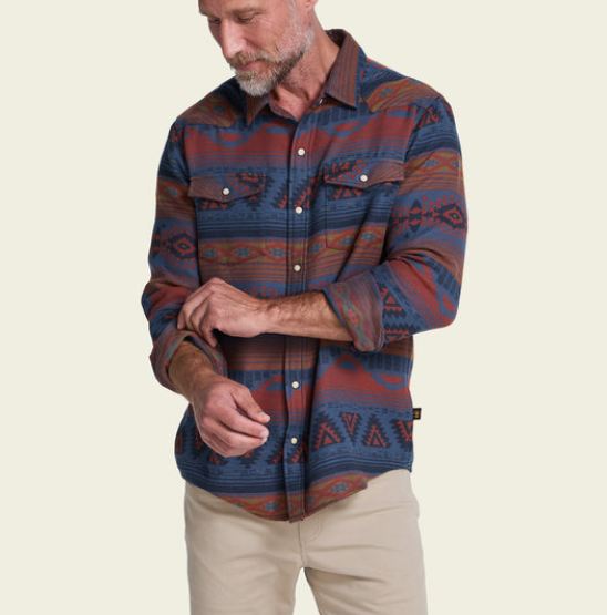 Howler Brothers Sheridan Flannel Canyon Codes