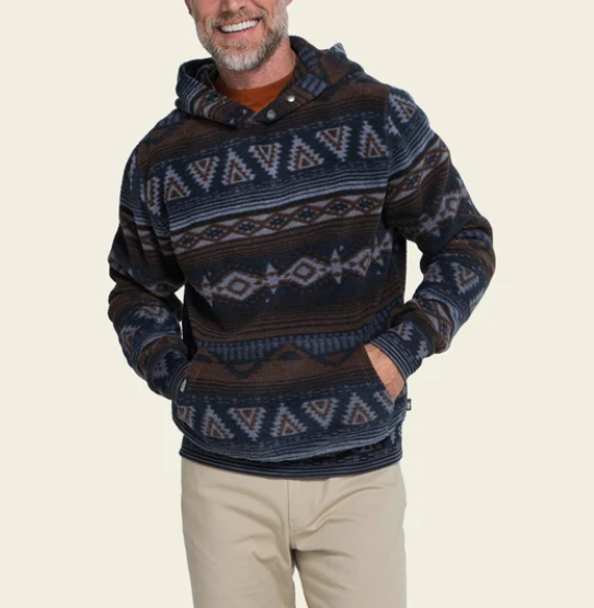 Howler Brothers Tajima Hoodie Canyon Codes