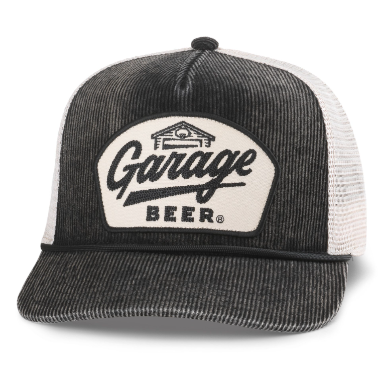 American Needle Corduroy Roscoe Mesh Garage Beer Hat