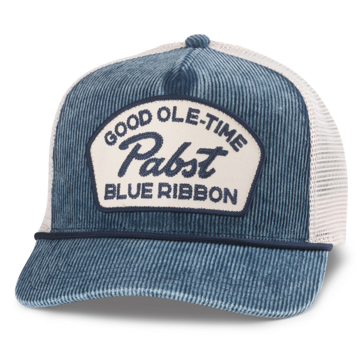 American Needle Corduroy Roscoe Mesh Pabst Hat