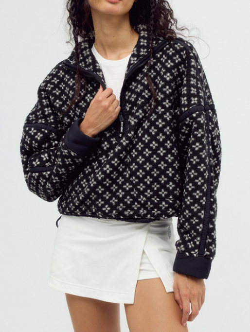 Free People Movement Printed Mountain High 1/2 Jacket