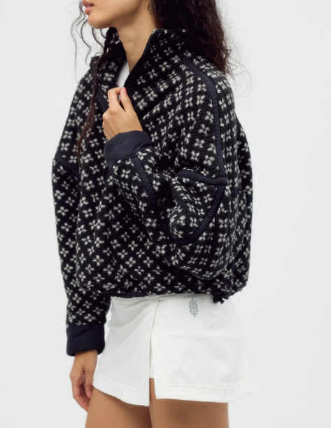 Free People Movement Printed Mountain High 1/2 Jacket