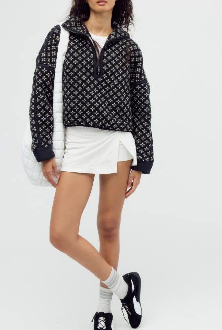 Free People Movement Printed Mountain High 1/2 Jacket