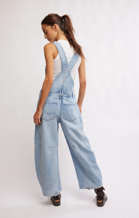 Free People Good Luck Overall