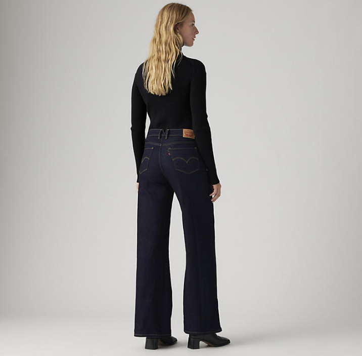 Levis 318 Styled Shaping Wide Leg Jean