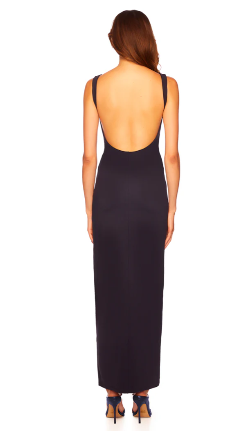 Susana Monaco Lowback Tank Slit Dress