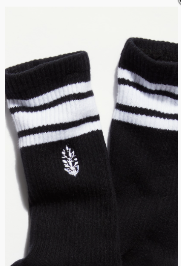 Free People Movement Logo Stripe Tube Sock