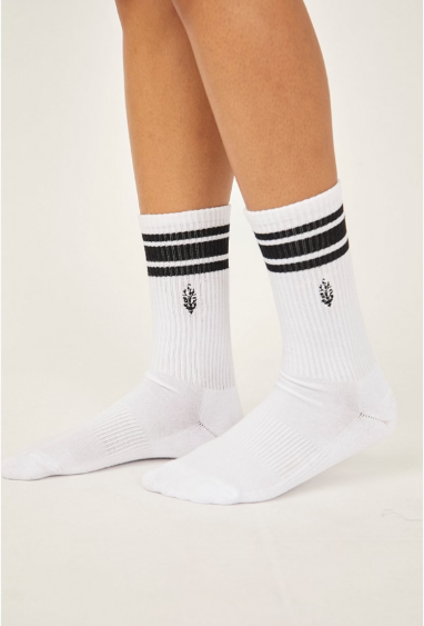 Free People Movement Logo Stripe Tube Sock