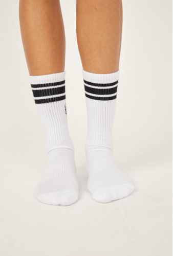 Free People Movement Logo Stripe Tube Sock