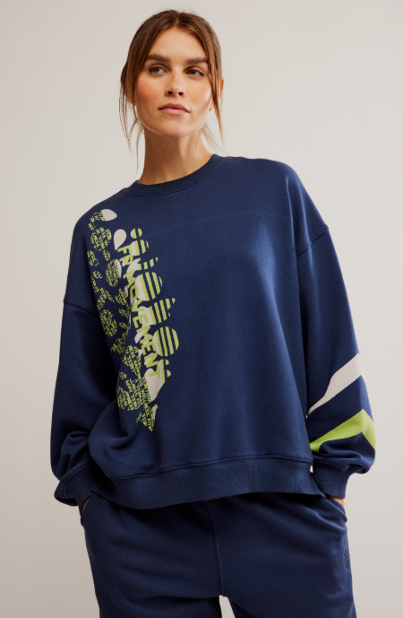 Free People All Star Pullover-Logo