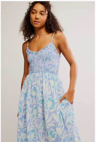 Free People Sweet Nothings Midi Dress