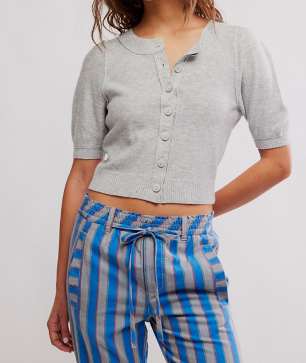 Free People Isla Solid Cardi