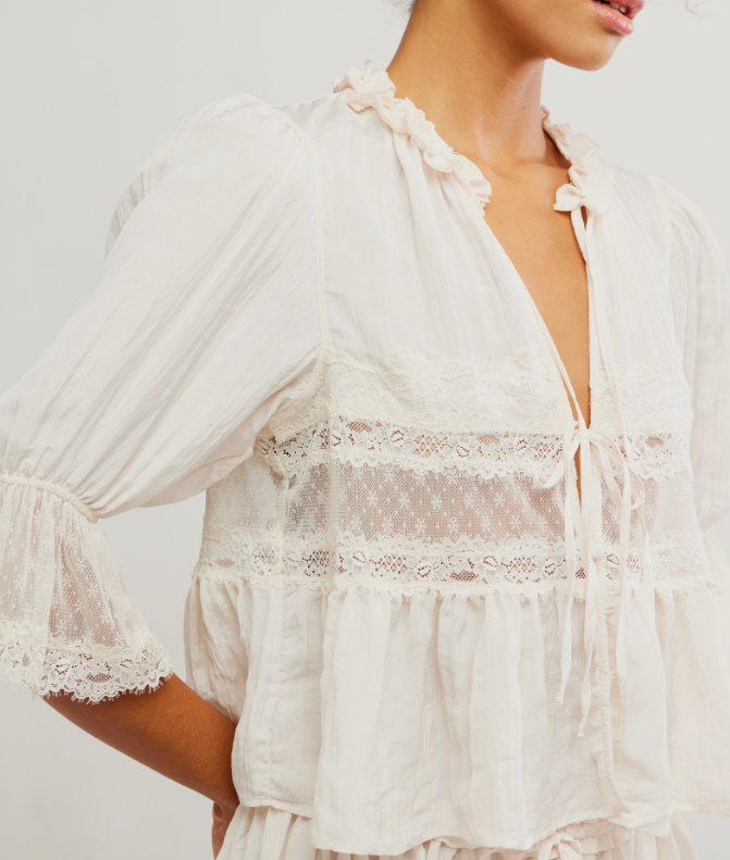 Free People Forever Young Bed Jacket