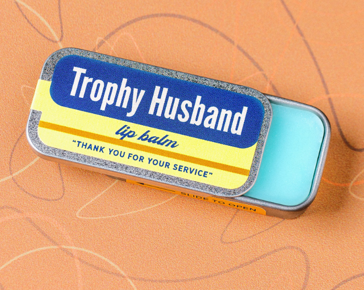Whiskey River Soap Trophy Husband Lip Balm