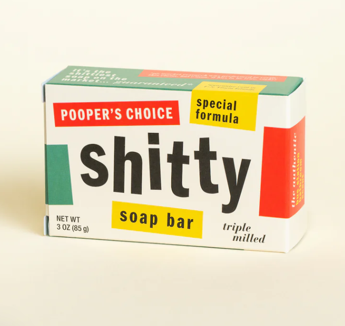Whiskey River Soap Pooper's Choice Shitty Soap - Triple Milled Bar Soap