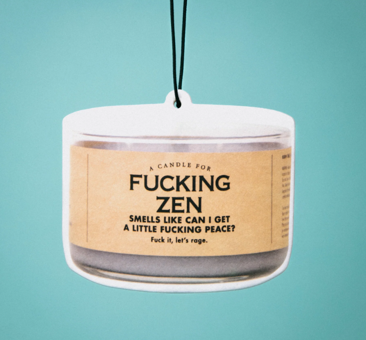 Désodorisant Whiskey River Fucking Zen