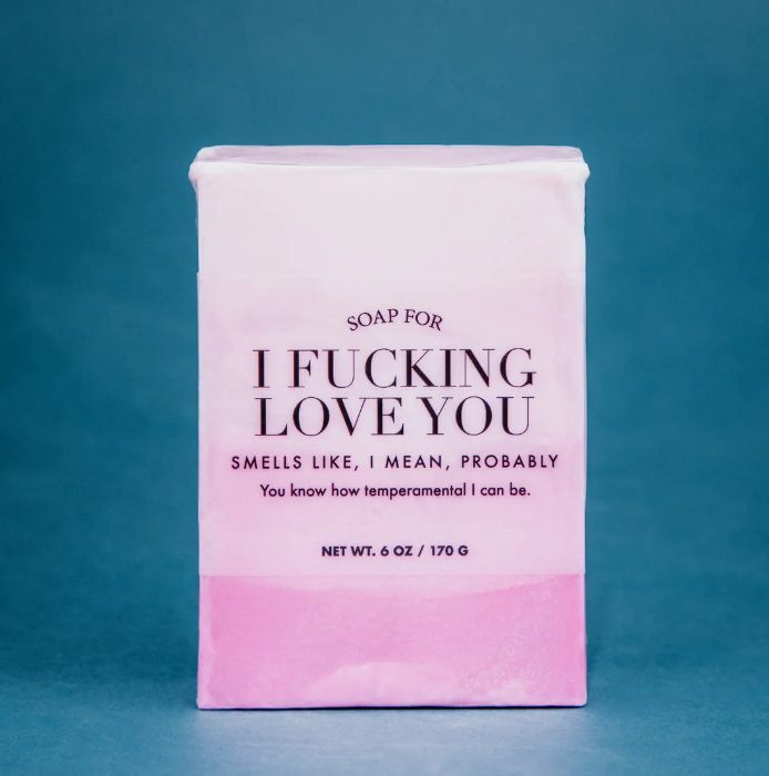 Whiskey River Soap - Soap For I Fucking Love You