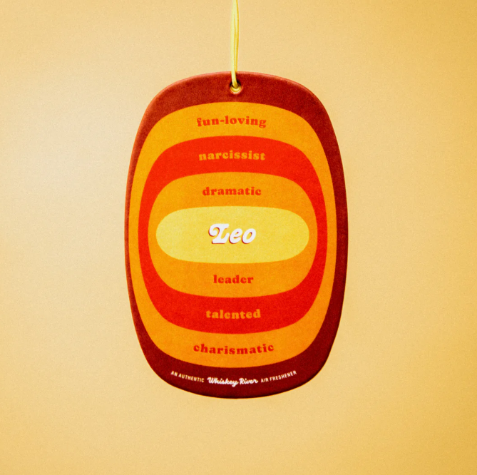 Whiskey River Soap Leo Air Freshener