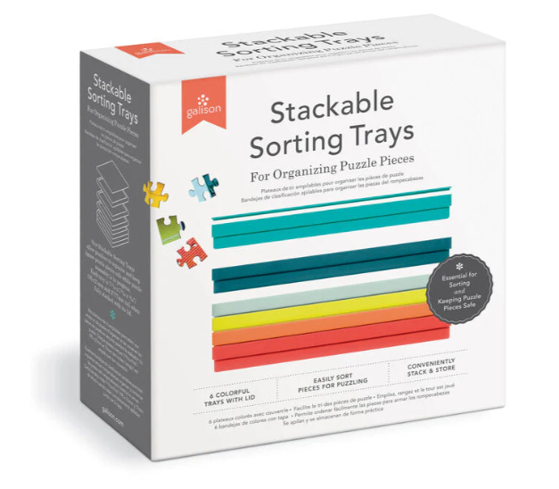 Chronicle Books Galison Puzzle Sorting Tray Set