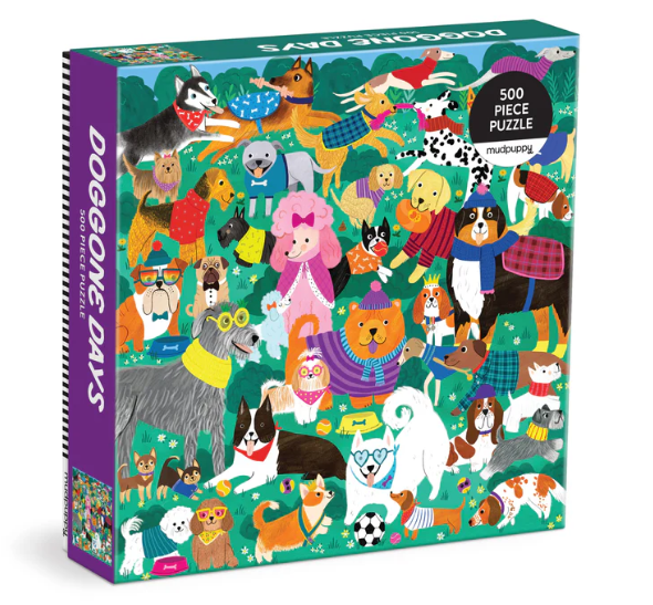 Mudpuppy Puzzle 500 Family Dog Days