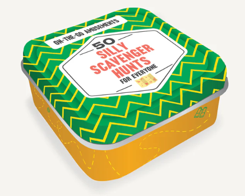 Chronicle Books On-the-Go Amusements: 50 Silly Scavenger Hunts for Everyone