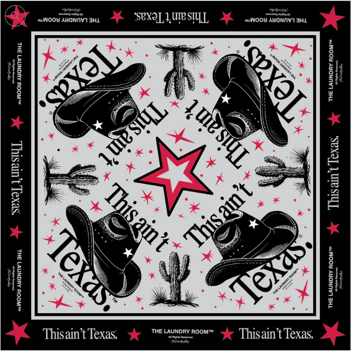 The Laundry Room This Ain't Texas Silky Bandana Top