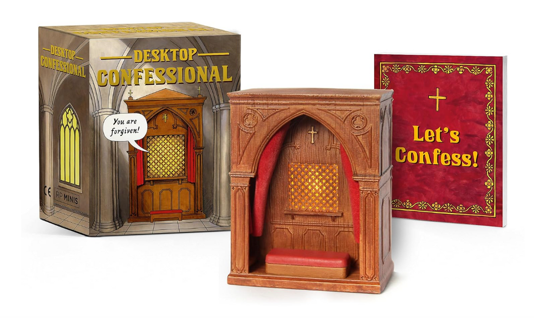 Laufender Presse-Desktop-Beichtstuhl