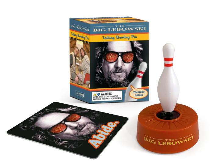 Hachette The Big Lebowski Talking Bowling Pin