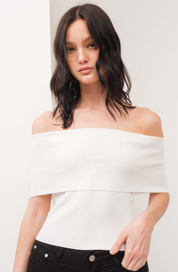 Better Be Yoko Off Shoulder Top