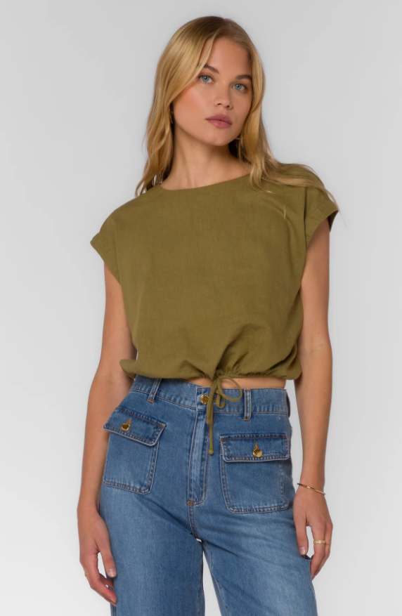 Velvet Heart Aluna Sleeveless Crop Top