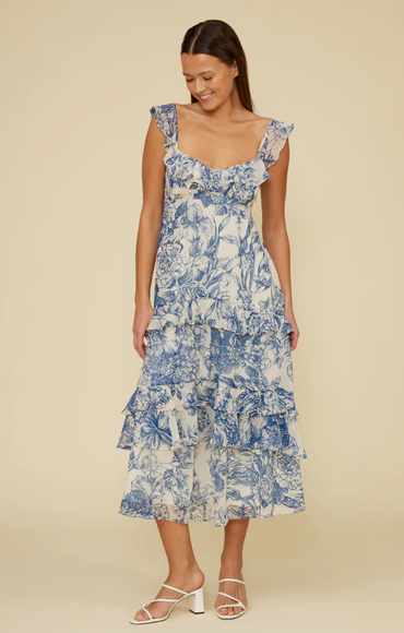 Lucy Paris Cassandra Tiered Dress